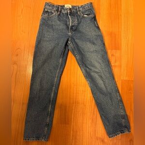 Sezane Button Fly Jeans, Waist 27